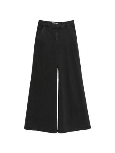 Cotton Wide-Leg Trousers - Via Masini 80 - Modalova
