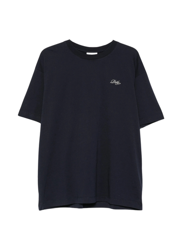 Logo-Embroidered T-Shirt By - DROLE DE MONSIEUR - Modalova