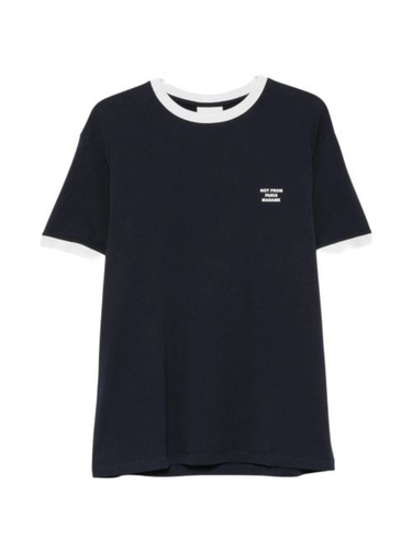 Logo-Print T-Shirt - DROLE DE MONSIEUR - Modalova