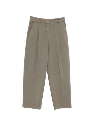 Cotton Trousers By - Via Masini 80 - Modalova