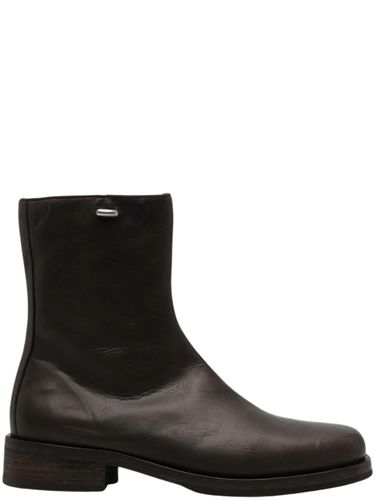 Camion Waxed Leather Boots - Our Legacy - Modalova