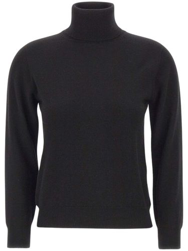 Ribbed Turtleneck Knitted Sweater - KANGRA - Modalova