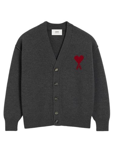 Ami Paris Ami De Coeur Cardigan - Ami Paris - Modalova
