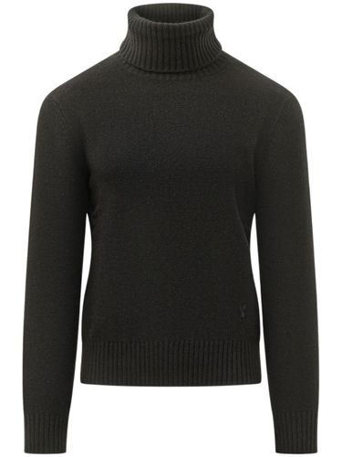 Ami Paris High Neck Knitted Jumper - Ami Paris - Modalova