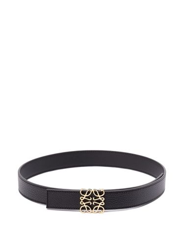 Loewe Anagram Leather Belt - Loewe - Modalova
