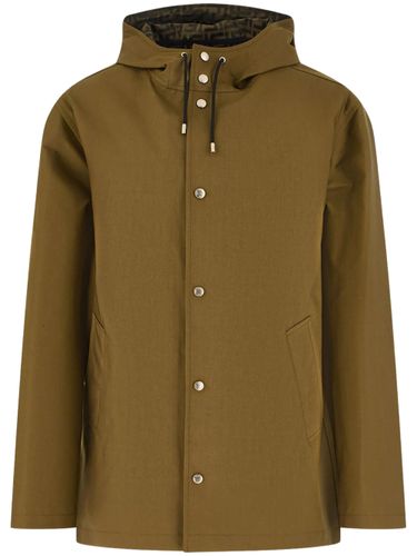 Fendi Logo-Print Parka By Fendi - Fendi - Modalova