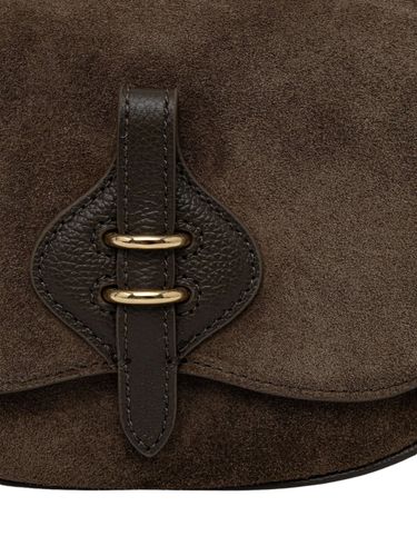 Suede-Panelled Leather Shoulder Bag - Coccinelle - Modalova