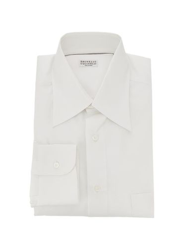 Cotton Shirt By - Brunello Cucinelli - Modalova