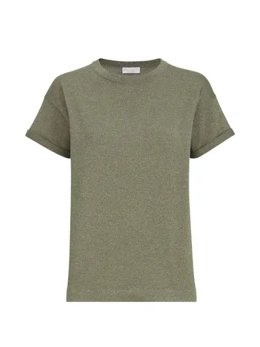 Cashmere Blend T-Shirt - Brunello Cucinelli - Modalova