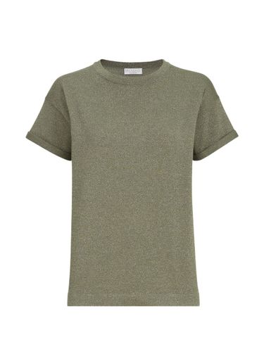 Cashmere Blend T-Shirt - Brunello Cucinelli - Modalova