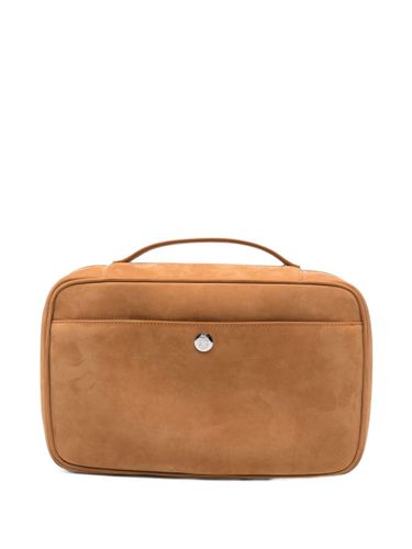 Suede Leather Beauty-Case By - Brunello Cucinelli - Modalova