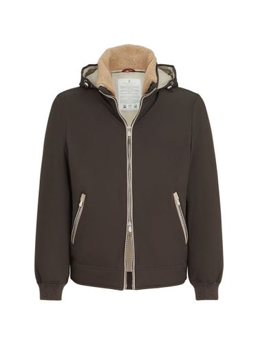Nylon Short Down Vest - Brunello Cucinelli - Modalova
