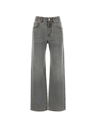 Denim Cotton Jeans - Brunello Cucinelli - Modalova
