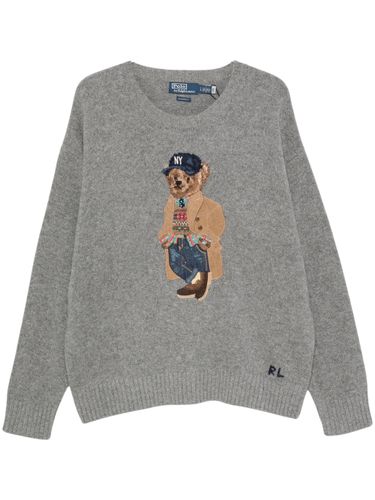 Polo Bear Intarsia-Knit Sweater By - POLO RALPH LAUREN - Modalova