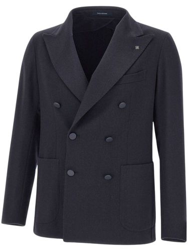 V-Neck Double Breasted Jacket - Tagliatore - Modalova