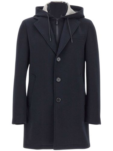 Hooded Bib Insert Coat - Manuel Ritz - Modalova