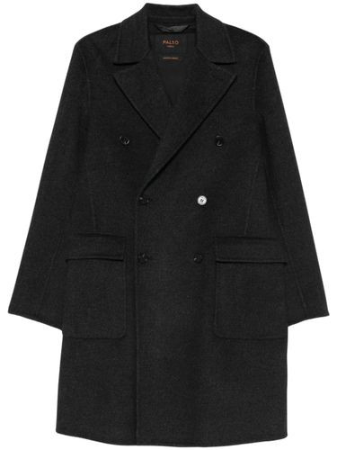 Double-Breasted Wool Coat - PALTO' - Modalova