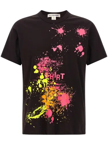 Paint Splash T-Shirt By Comme Des Garçons Shir - COMME DES GARÇONS SHIRT - Modalova
