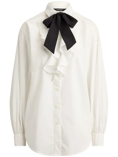 Saloma Ruffled Bow-Detail Shirt By Lauren Ralph La - Lauren Ralph Lauren - Modalova