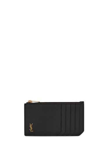Fragments Card Holder - Saint Laurent - Modalova