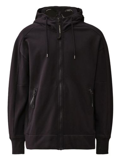 Diagonal Raised Fleece Sweatshirt - C.P. COMPANY - Modalova