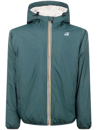 K-Way Zip-Up Hooded Jacket - K-Way - Modalova