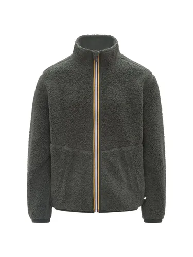 Pascal Sherpa Polar Double Fleece Blouson Jacket By - K-Way - Modalova