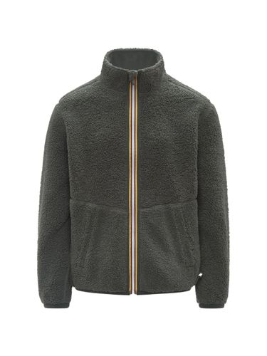 Pascal Sherpa Polar Double Fleece Blouson Jacket By - K-Way - Modalova