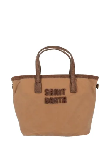Logo-Lettering Tote Bag - MC2 Saint Barth - Modalova
