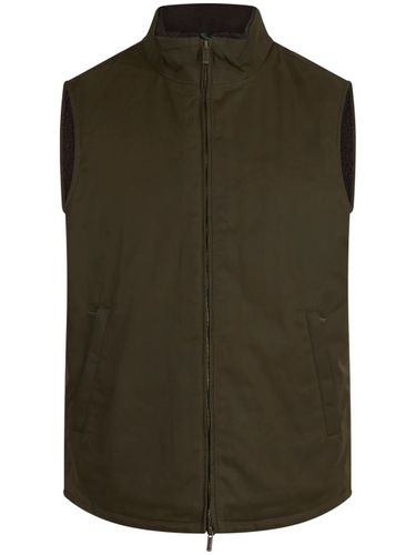 Edgar Waxed Vest With Teddy Lining - MC2 Saint Barth - Modalova