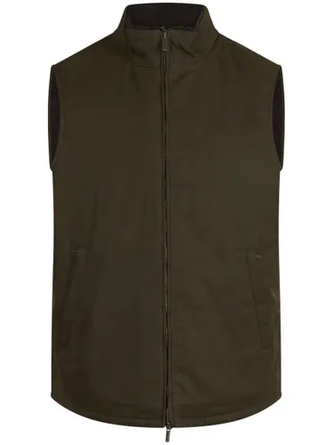 Edgar Waxed Vest With Teddy Lining - MC2 Saint Barth - Modalova