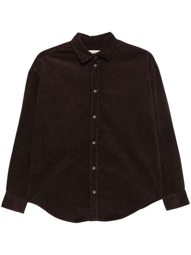 Corduroy Embroidered-Logo Shirt - MC2 Saint Barth - Modalova
