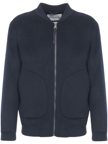 AMARANTO Zipped Bomber Jacket - AMARANTO - Modalova