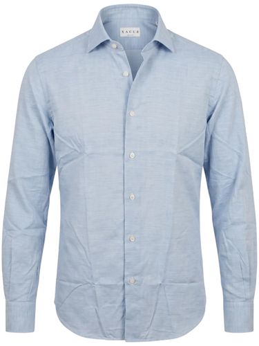 Spread-Collar Long-Sleeve Shirt - Xacus - Modalova