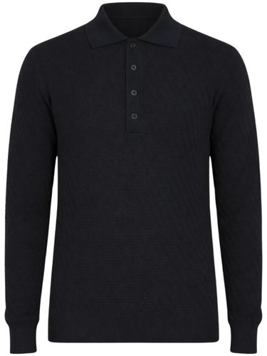 PAOLO PECORA Textured Polo Shirt - PAOLO PECORA - Modalova
