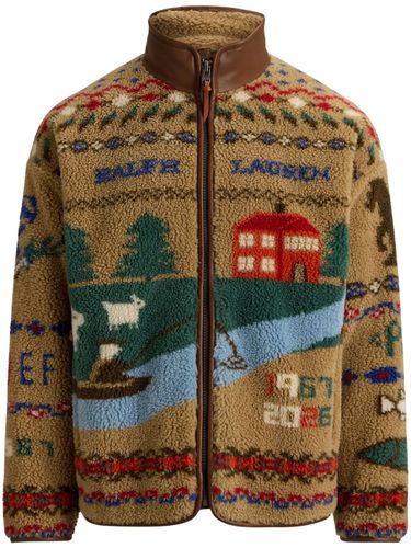 Scenic Pile Fleece Jacket Sweatshirt By Polo Ralph L - POLO RALPH LAUREN - Modalova