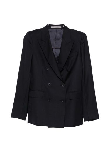 Double-Breasted Wool Suit - Tagliatore - Modalova