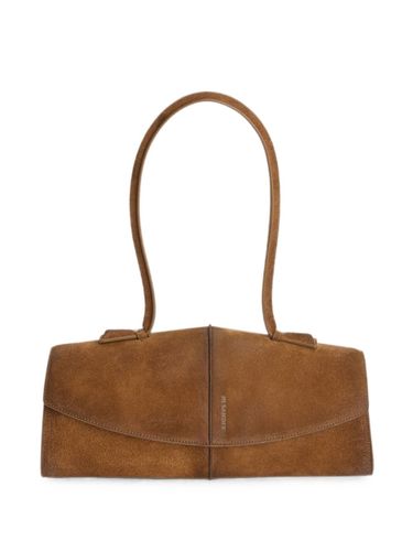 Linea Suede Leather Shoulder Bag - Jil Sander - Modalova