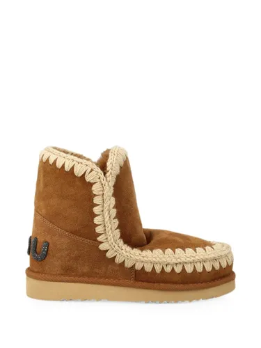 Mou Eskimo 18 Glitter Logo Boots - Mou - Modalova