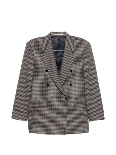 Wool Double-Breasted Jacket - Tagliatore - Modalova