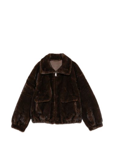 SOSUE Faux-Fur Bomber Jacket - SOSUE - Modalova