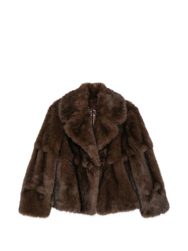 Faux Fur Jacket By - Ermanno Scervino - Modalova