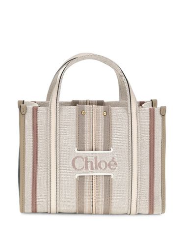 Chloé Woody Loop Small Canvas Tote - Chloé - Modalova