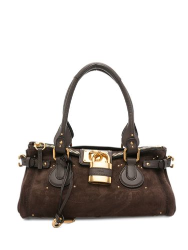 Paddington Suede Leather Shoulder Bag - Chloé - Modalova