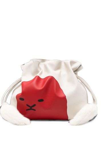 Flamenco Medium Leather Clutch - Loewe - Modalova