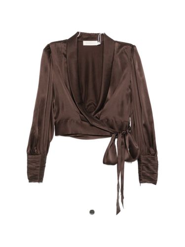 Zimmermann Silk Wrap Top - Zimmermann - Modalova