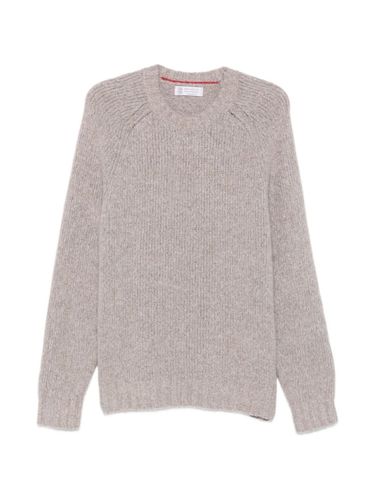 Cashmere And Silk Crewneck Sweater - Brunello Cucinelli - Modalova