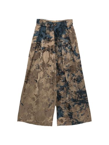 Poetic Linen Blend Trousers - UMA WANG - Modalova