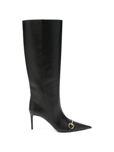 Gucci Gucci Leather Heel Boots - Gucci - Modalova