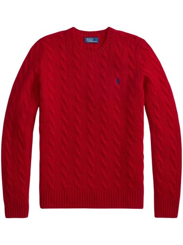 Cable-Knit Wool-Cashmere Crewneck Sweater - POLO RALPH LAUREN - Modalova